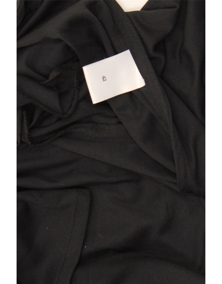 Abito tubino vintage da donna IT 42 medio nero in poliestere