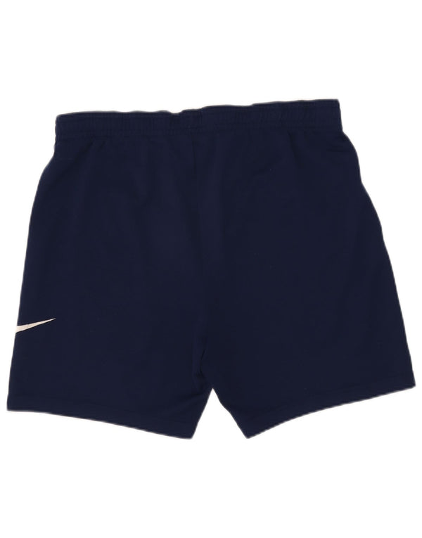 Pantaloncini sportivi da uomo Nike Large in poliestere blu navy