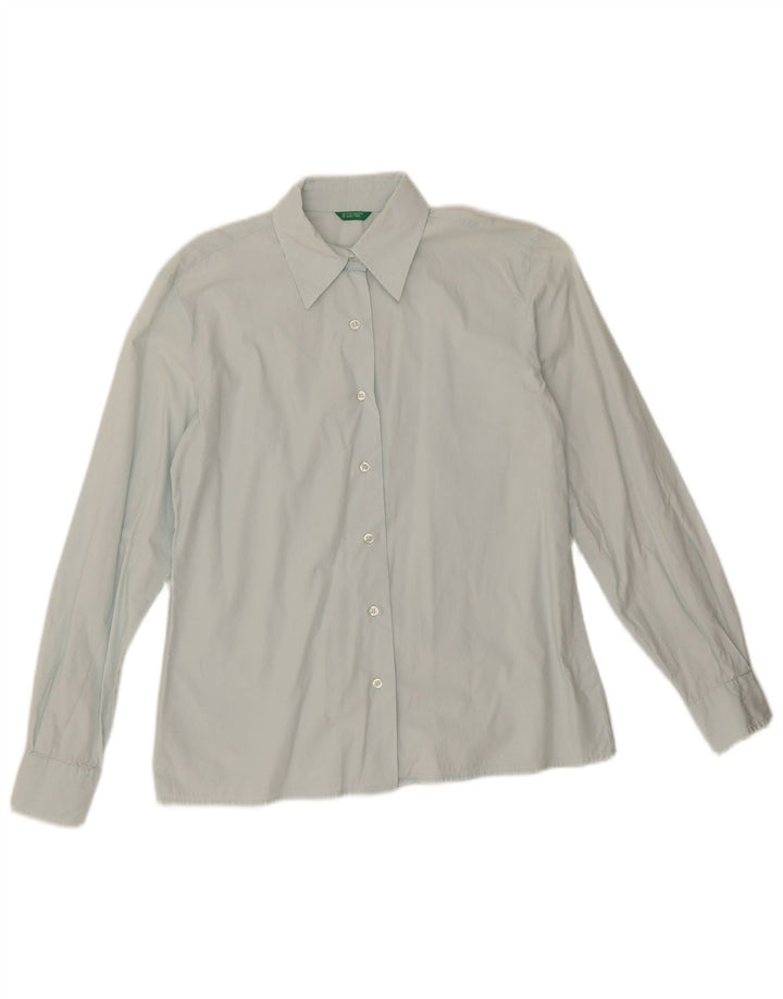 Camicia da donna Benetton UK 12 Blu medio