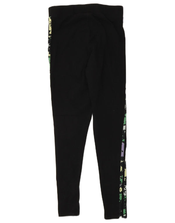 Leggings Adidas da donna UK 10 piccolo cotone nero
