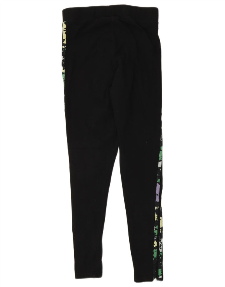 Leggings Adidas da donna UK 10 piccolo cotone nero