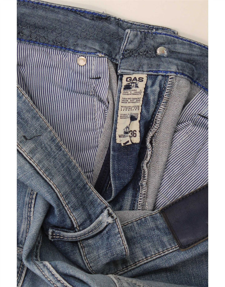 Jeans dritti da uomo Gas W36 L30 Blu