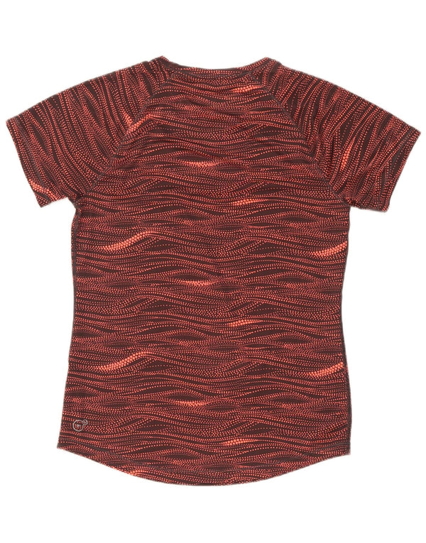 T-shirt Puma da donna con motivo astratto, taglia UK 12, media, multicolore