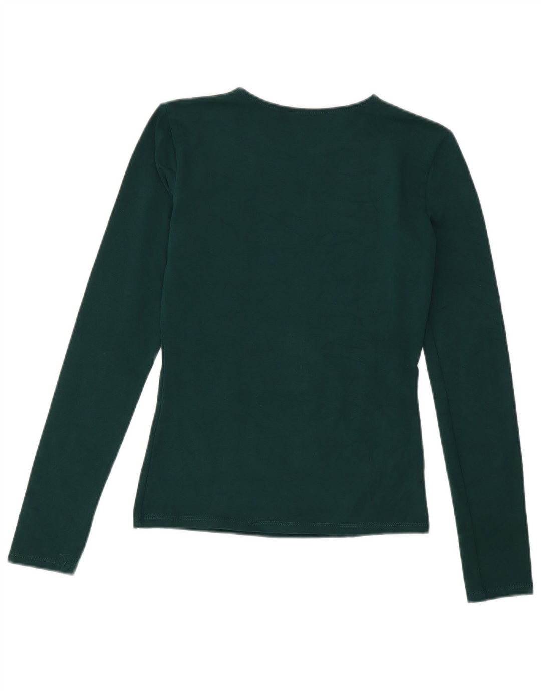 Top Zara da donna a maniche lunghe UK 10 piccolo verde