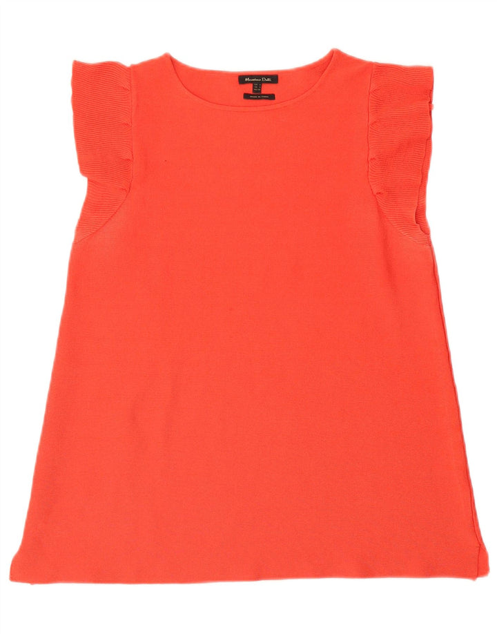 Camicetta da donna Massimo Dutti Top UK 10 piccola rossa