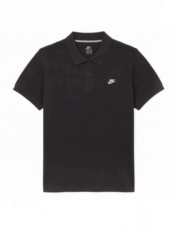 Polo Nike da uomo XL in cotone nero