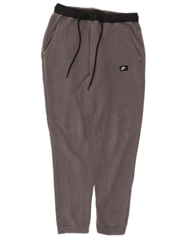 Pantaloni da tuta da uomo Nike Joggers in cotone grigio medio