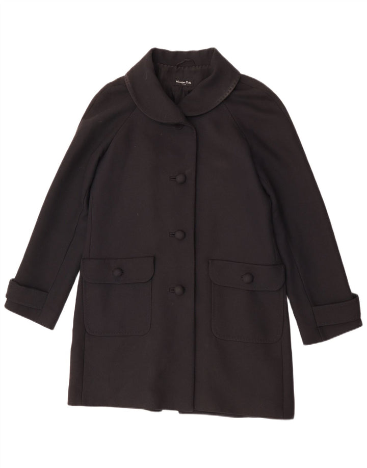 Soprabito da donna Massimo Dutti EU 42 grande cotone nero