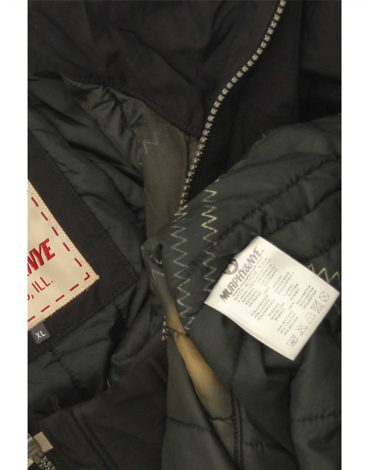 Giubbotto bomber da uomo Murphy & Nye UK 42 XL nero poliammide
