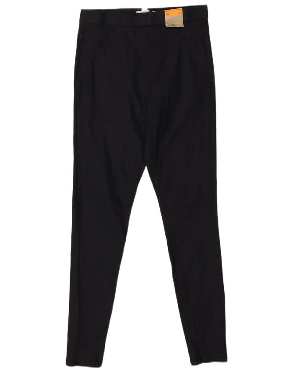 Pantaloni casual skinny da donna Marks & Spencer UK 10 Small W28 L29 Blu navy