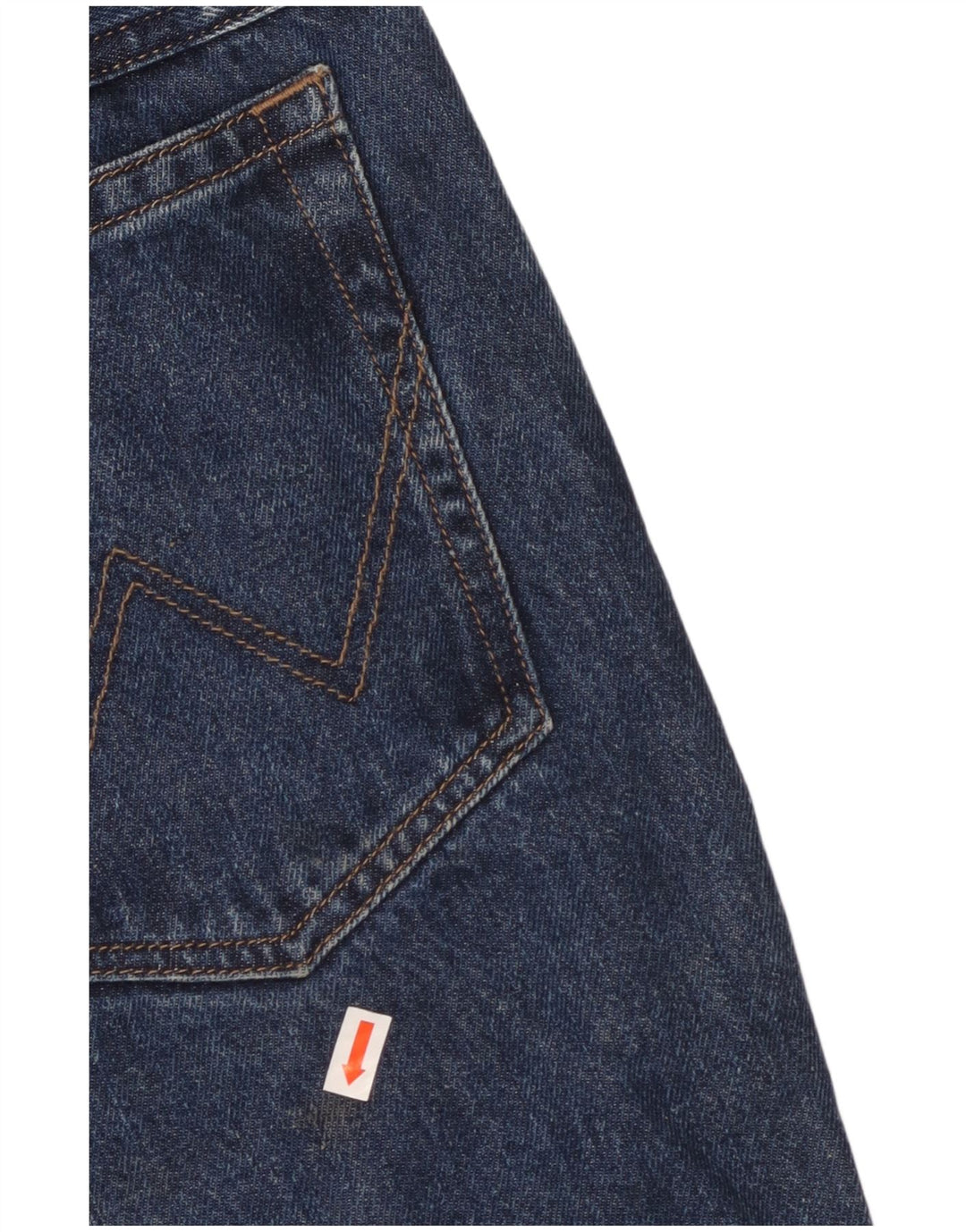 Jeans dritti da uomo vestibilità regolare WRANGLER W36 L30 cotone blu