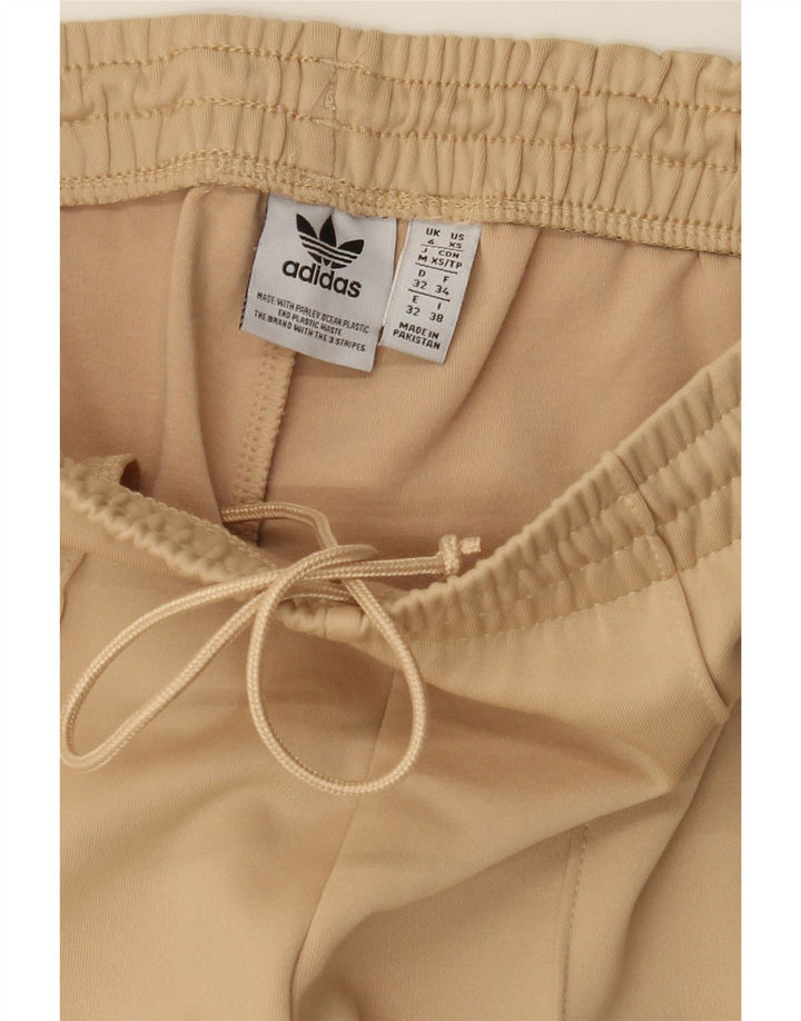 ADIDAS Womens Tracksuit Trousers UK 6 XS  Beige Polyamide Vintage Adidas and Second-Hand Adidas from Messina Hembry 