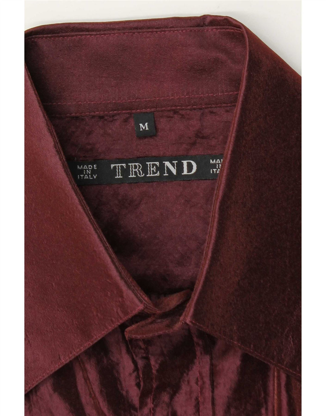 Camicia da uomo Trend Borgogna media