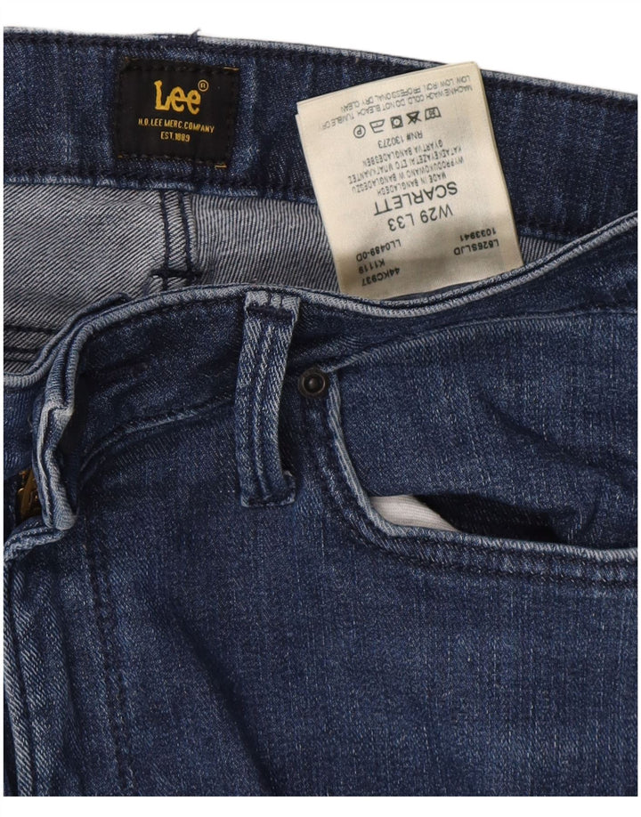 Jeans skinny LEE Scarlett da donna W29 L30 in cotone blu
