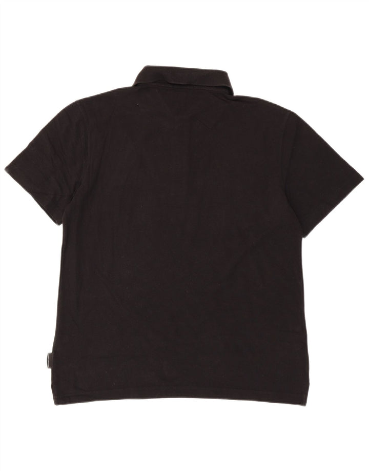 Polo Uomo Sergio Tacchini IT 50 Medium Nero Cotone
