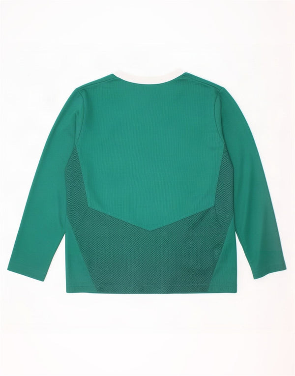 Maglia Puma da bambino a maniche lunghe 9-10 anni verde color block