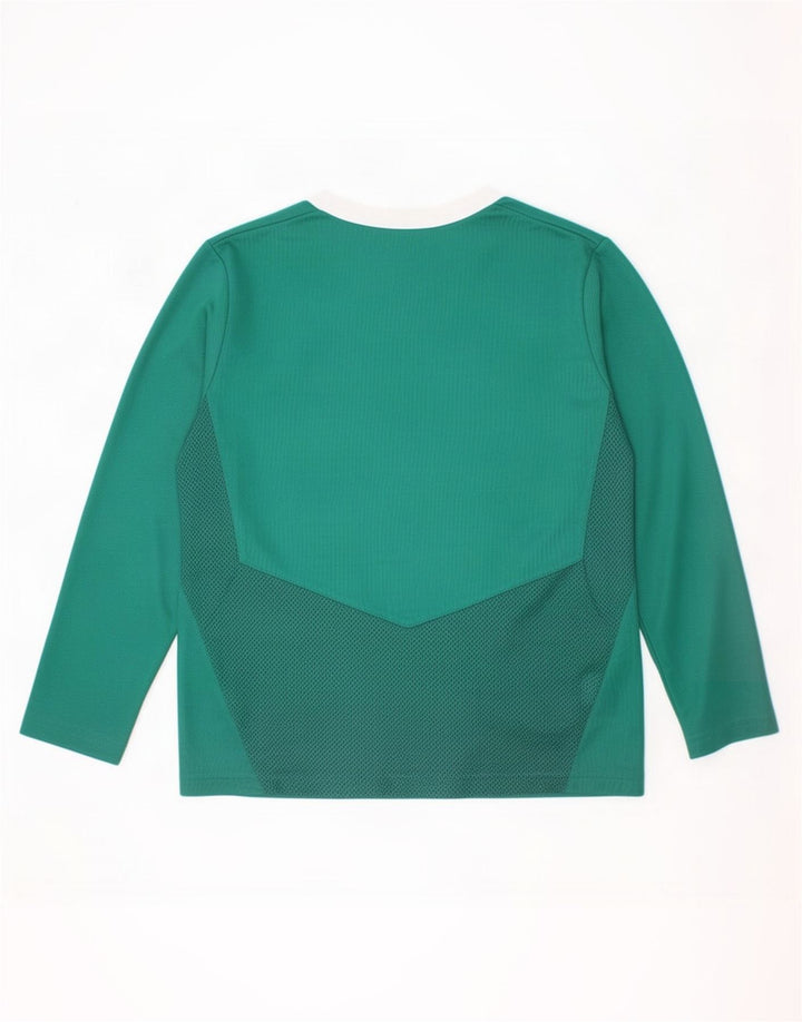 Maglia Puma da bambino a maniche lunghe 9-10 anni verde color block