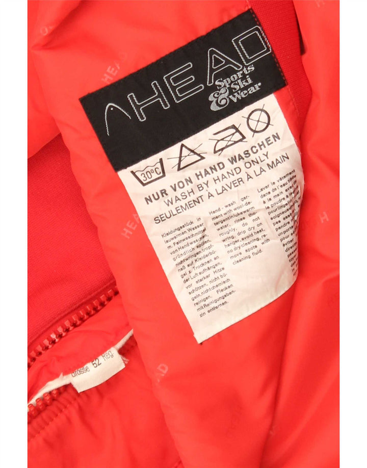 Giacca da sci HEAD da uomo EU 52 Large Red Colourblock