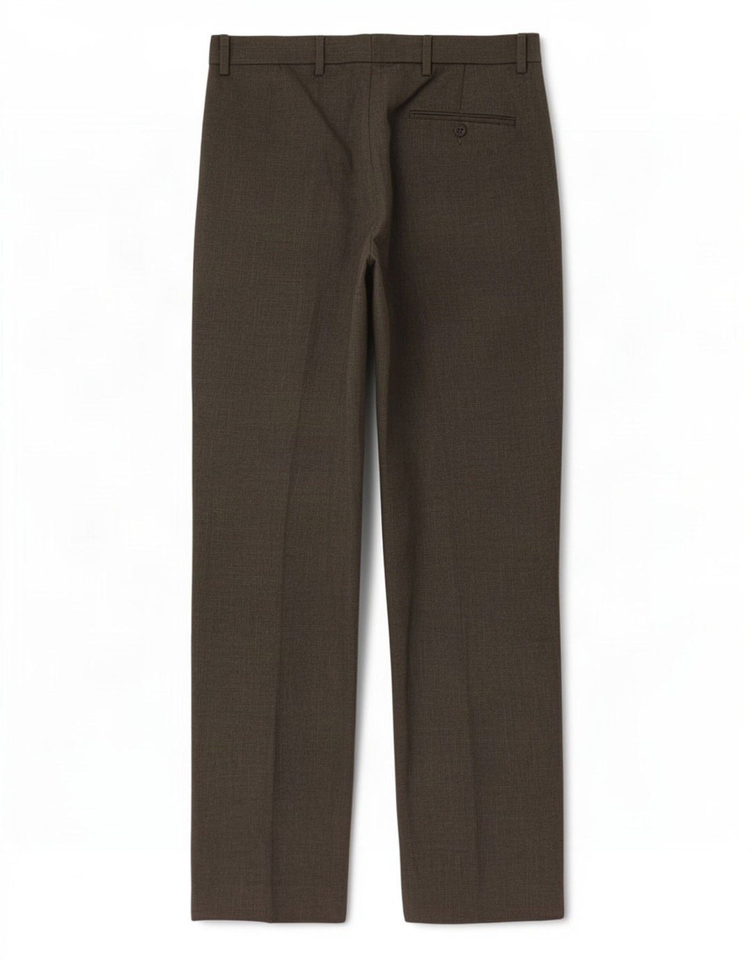 Pantaloni da abito da uomo con vestibilità regolare e peggati Marks & Spencer W34 L33 Grigi