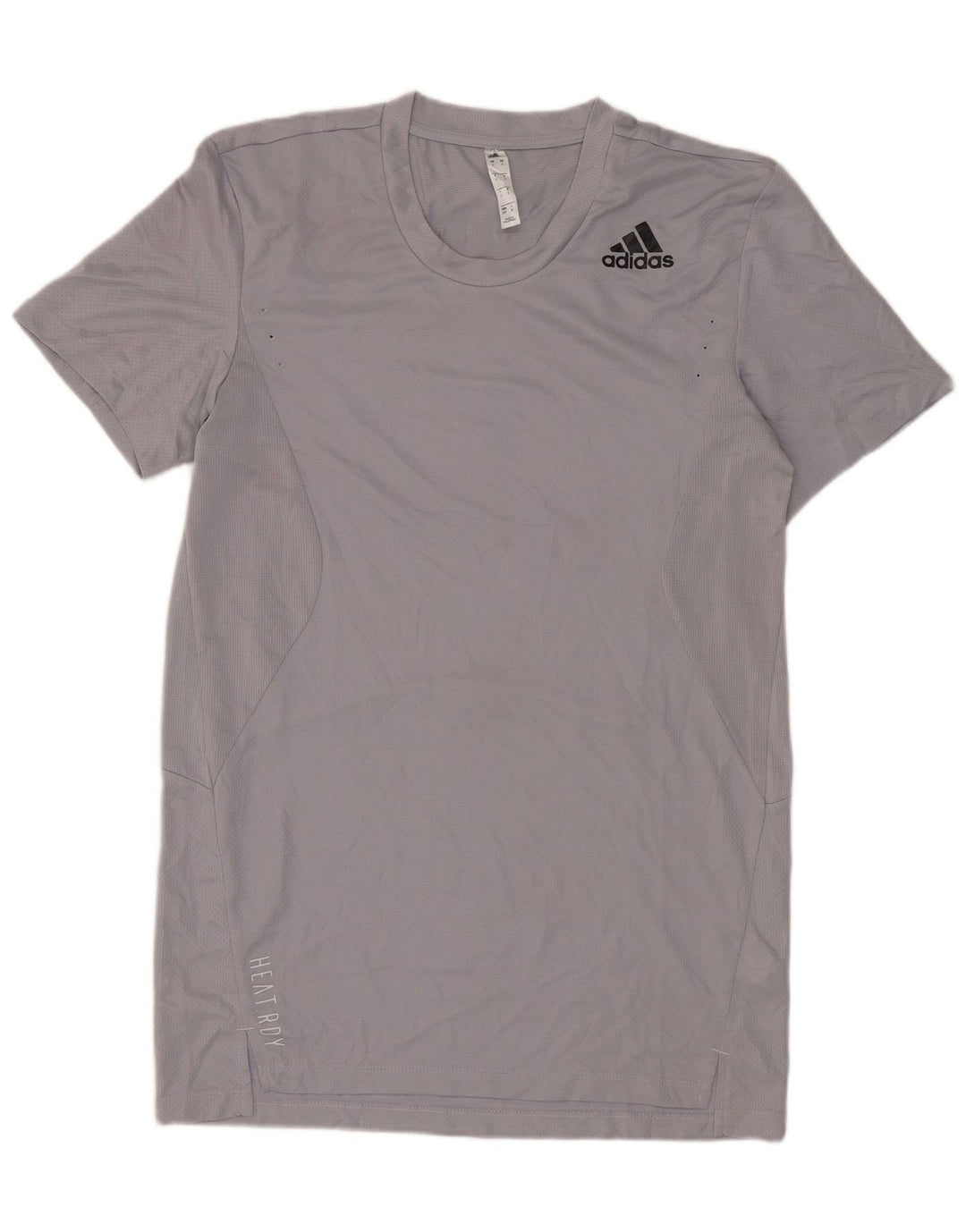 T-shirt da uomo ADIDAS Top piccola grigia in poliestere