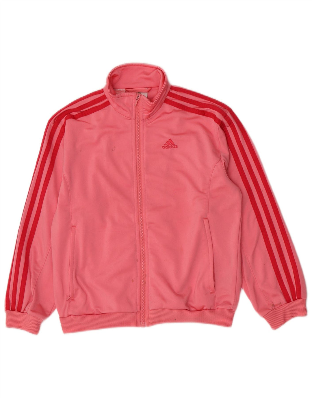 Giacca Top Tuta Adidas Bambina 9-10 Anni Poliestere Rosa