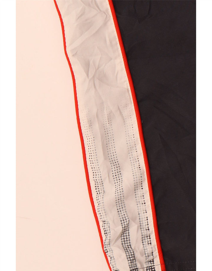 Pantaloncini da bagno da uomo ADIDAS in poliestere color block grigio medio