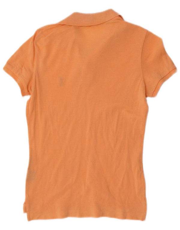 Polo da donna skinny fit Ralph Lauren UK 10 Small Orange