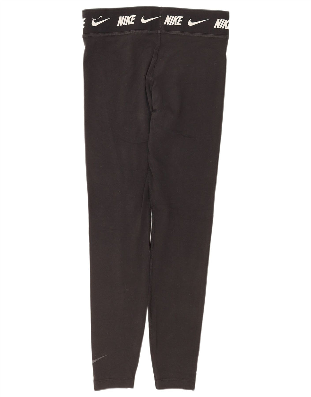 Leggings grafici attillati da donna NIKE UK 12 cotone nero medio