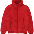 Giacca imbottita da uomo ZARA UK 40 Large rossa in poliestere