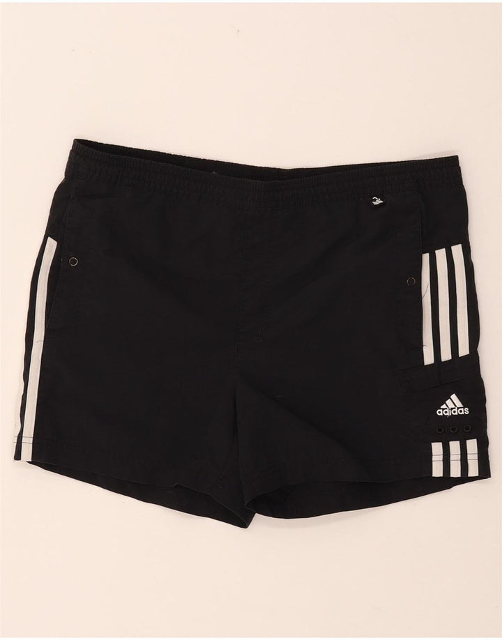 Pantaloncini sportivi ADIDAS per bambina 11-12 anni in nylon nero