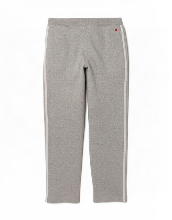 Adidas Womens Tracksuit Trousers UK 14 Medium Grey Cotton