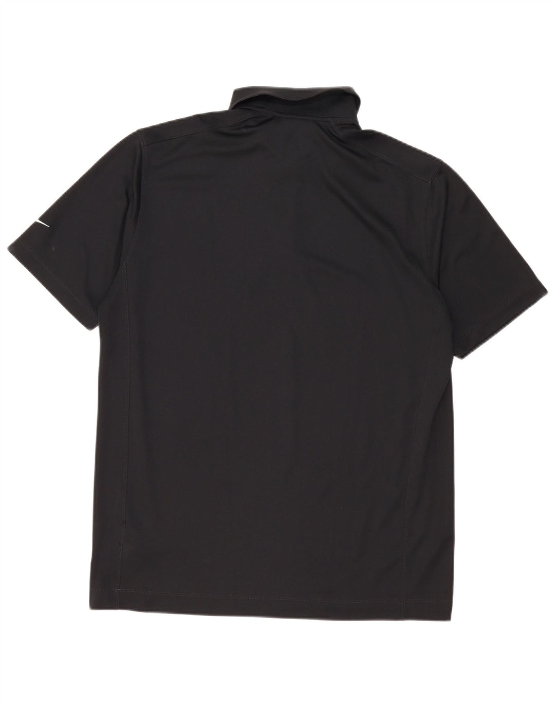 Polo Nike da uomo Dri Fit grande nera in poliestere
