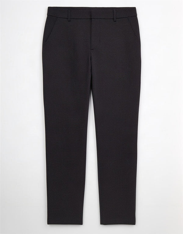 Pantaloni corti slim da donna Zara EU 36 XS W26 L26 Blu navy maculato