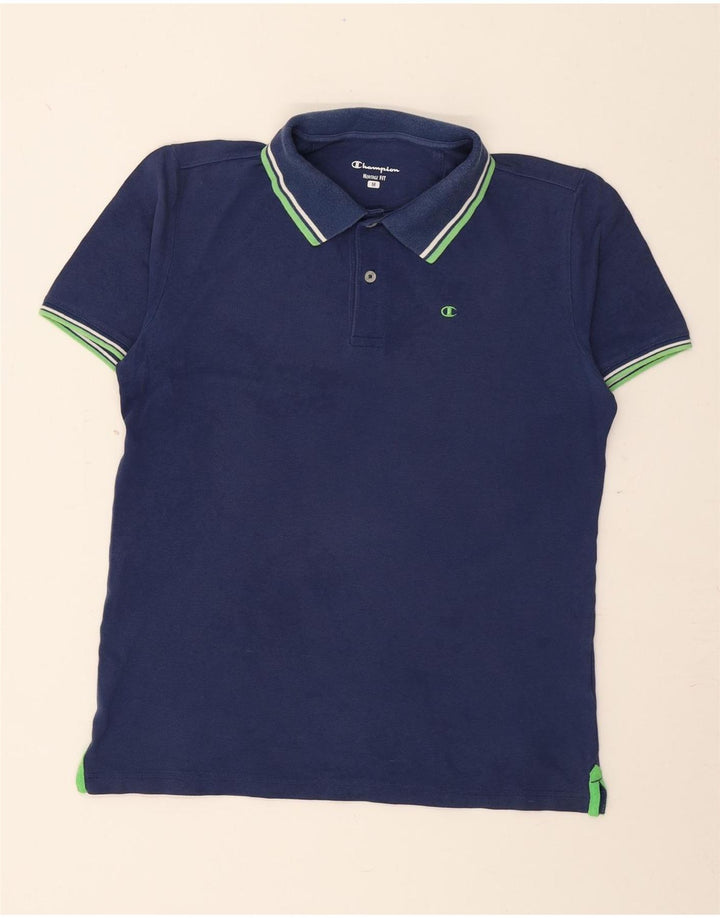 Polo Champion da uomo Herritage Fit blu medio