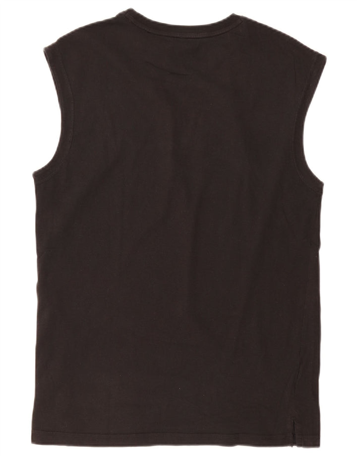 Canotta da uomo Puma Small in cotone nero