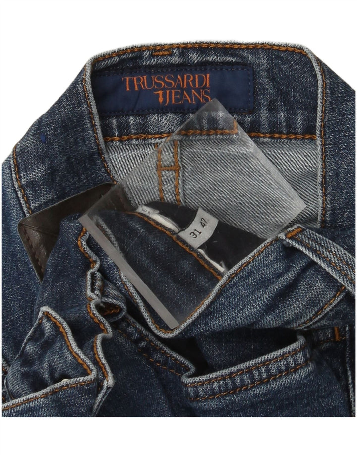 Jeans Dritti Donna TRUSSARDI W31 L28 Blu