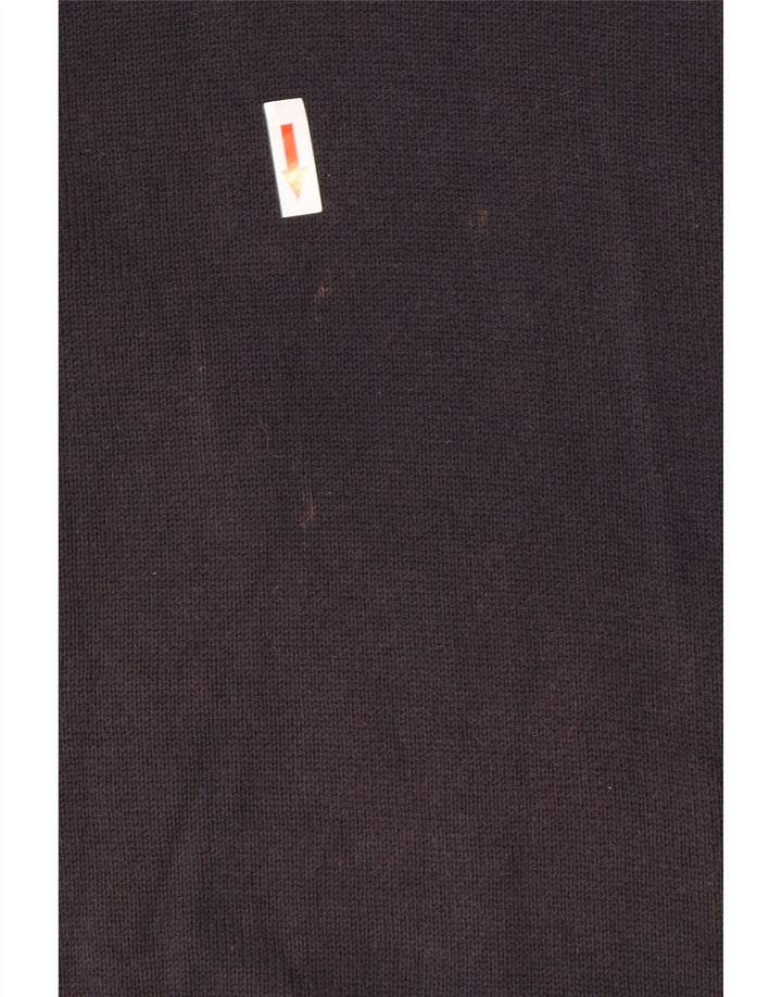 Maglione maglione girocollo da uomo Marks & Spencer blu Harbour grande blu navy