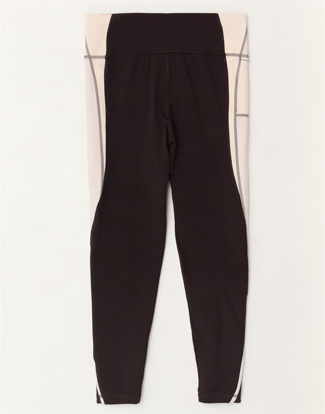 Leggings corti da donna Puma UK 16 Large Nero Colourblock Poliestere