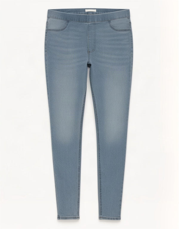 Jeans Jeggings da donna Marks & Spencer UK 16 grandi W32 L29 cotone blu