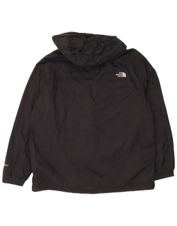 THE NORTH FACE Giacca antipioggia da uomo con cappuccio UK 42 XL Nylon nero