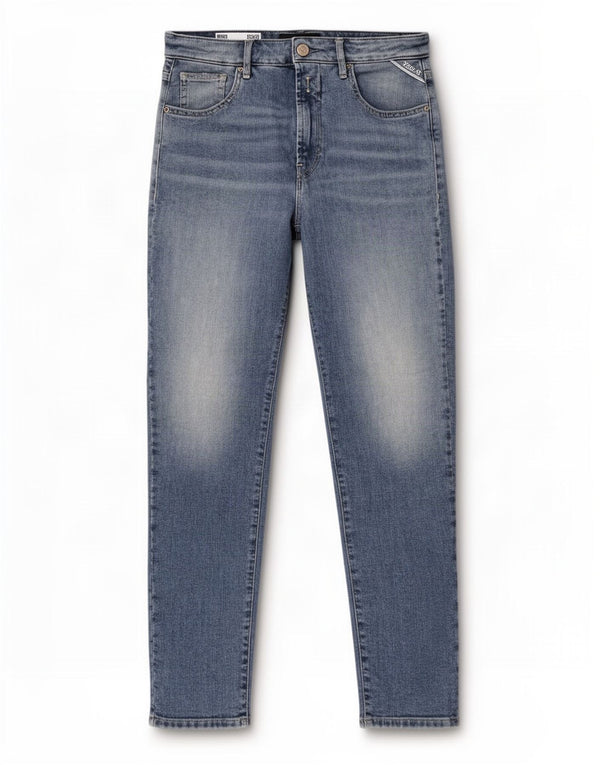 Jeans Replay Mom affusolati per ragazze 13-14 anni W25 L26 cotone blu