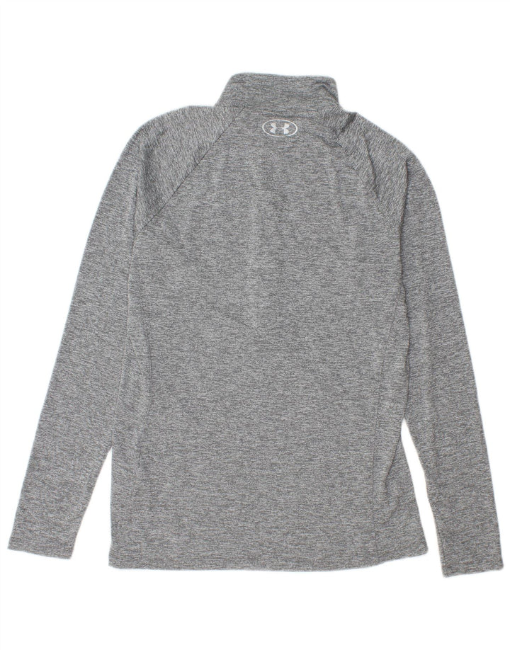 Maglietta Under Armour da donna Heat Gear Pullover UK 14 Large Grigia