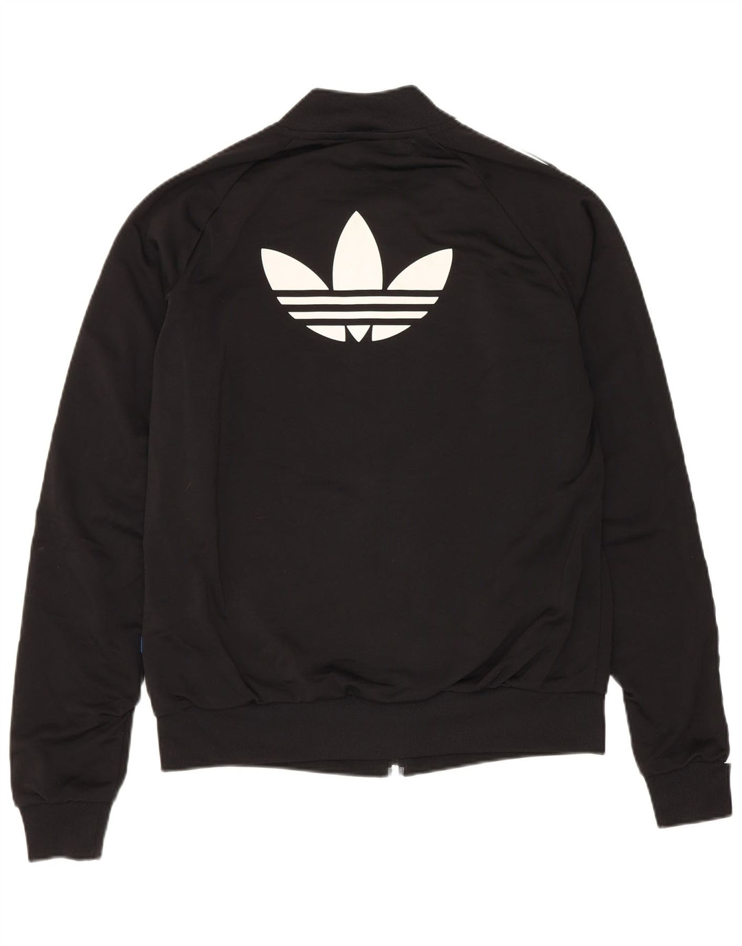 ADIDAS Giacca da ginnastica da donna con grafica UK 10 Small Poliestere nero