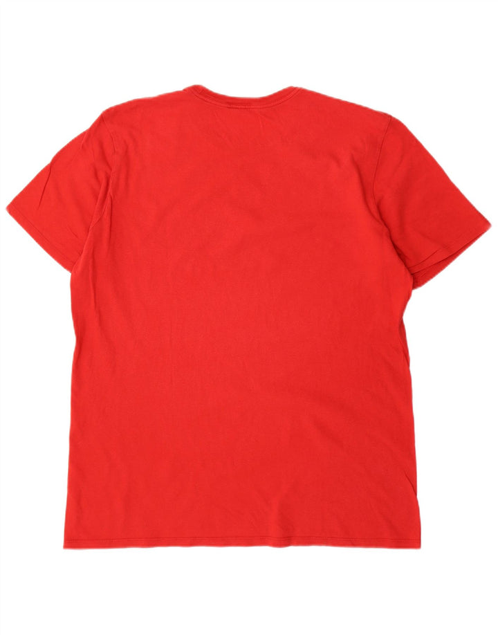 T-shirt grafica Nike da uomo con taglio atletico, taglia grande, rossa