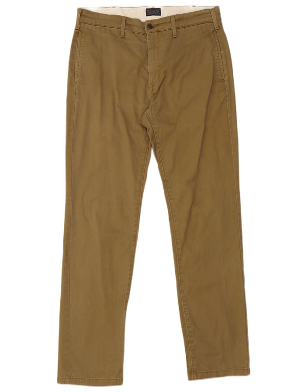 Pantaloni chino slim da uomo Levi's W32 L32 kaki