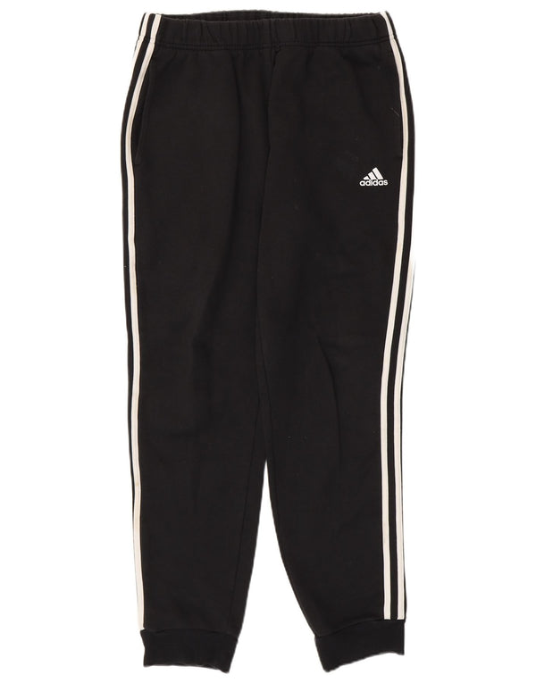 Pantaloni da tuta da uomo Adidas Joggers UK 42/44 Large Nero Cotone