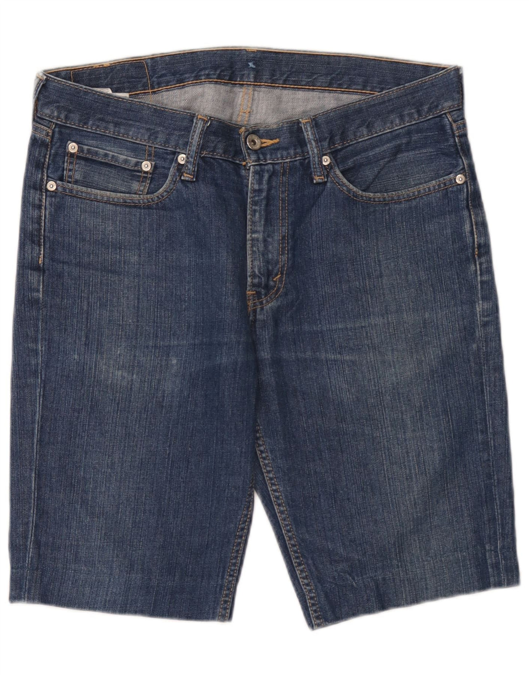 Pantaloncini di jeans Levi's 514 da uomo W32 in cotone blu medio