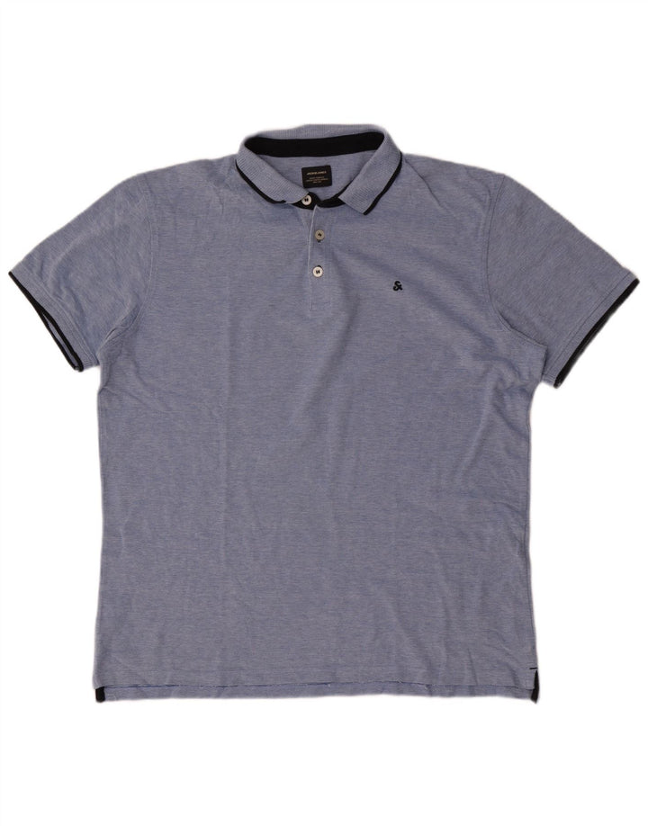 Polo da uomo Jack & Jones 2XL Blu
