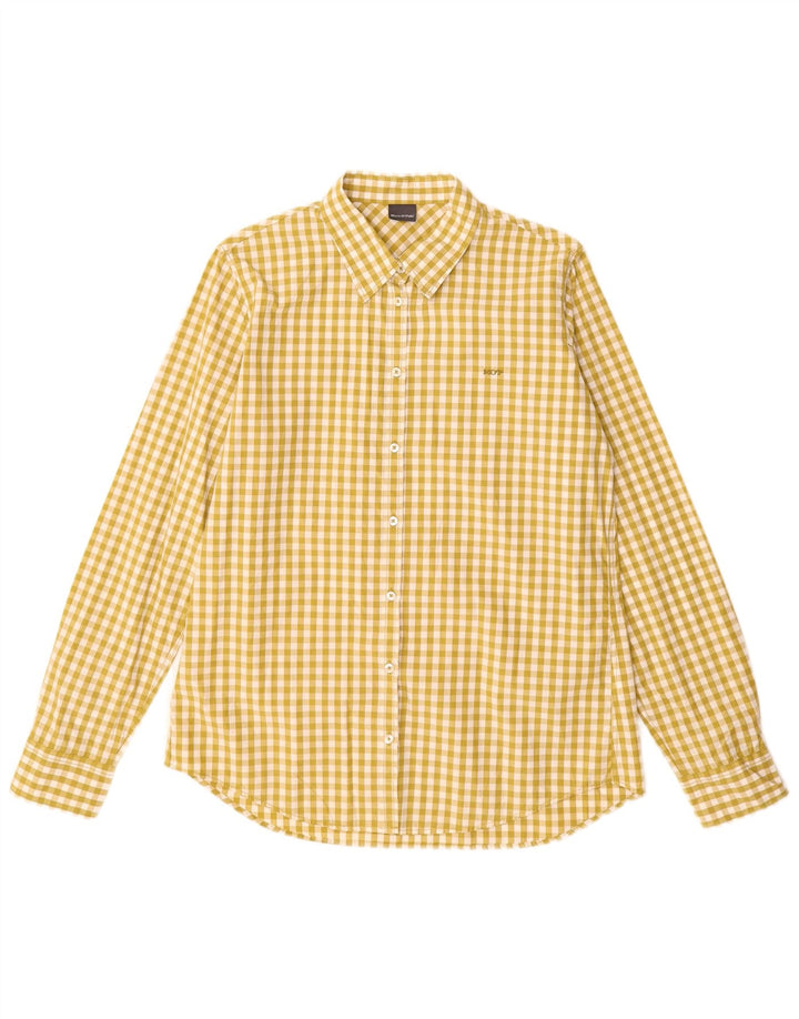Camicia oversize da donna MARC O'POLO IT 40 Small in cotone a quadretti verdi