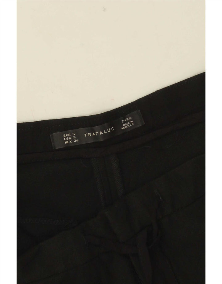 Pantaloni caldi Zara da donna piccoli W26 neri